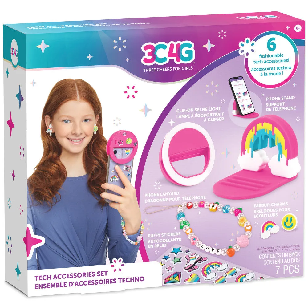 3C4G Tech Accessories Set - Trendy Tween Phone Customization Kit