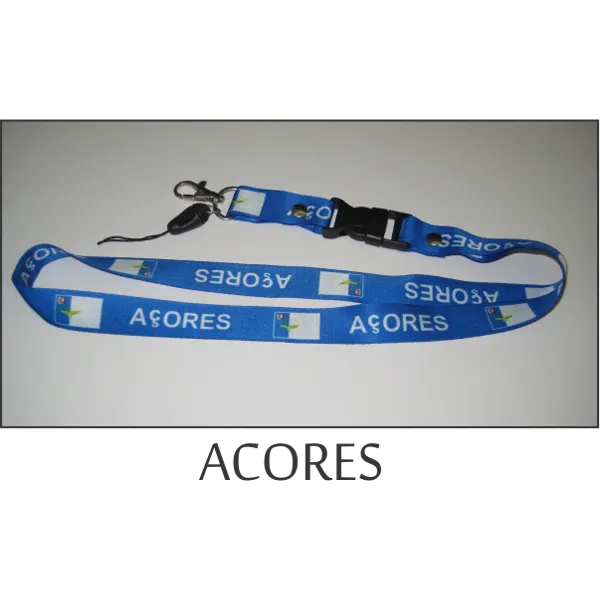 Acores Flags Lanyard