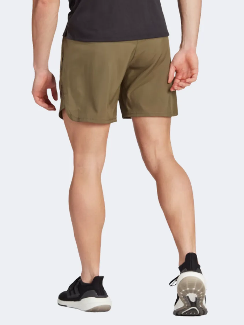 Adidas Aeroready Designed For Movement Men Training Short Olive Strata