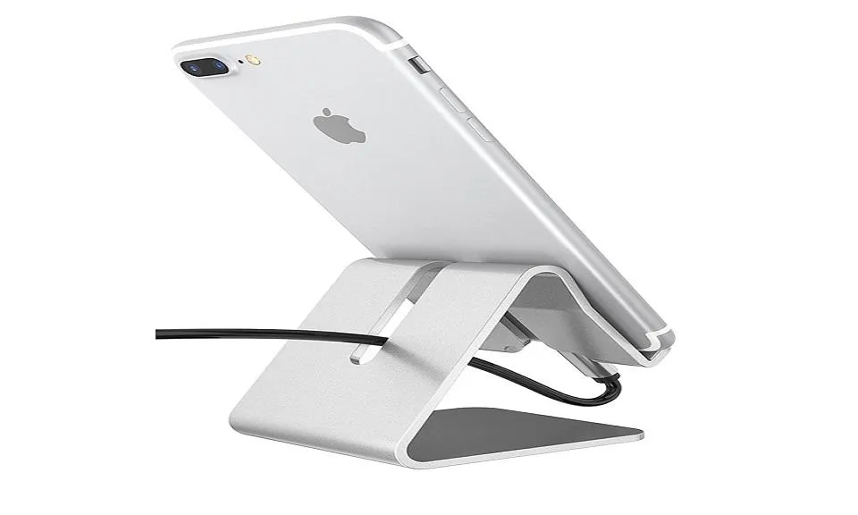 Aluminum Alloy Desktop Stand Holder For iPhone 6 7 6s Plus 5S SE Tablet PC