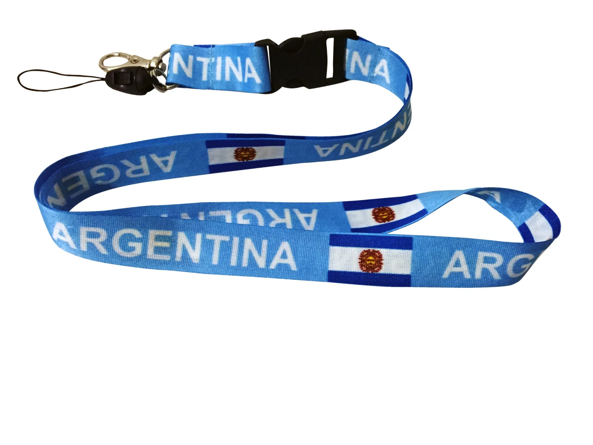 Argentina Flags Lanyard