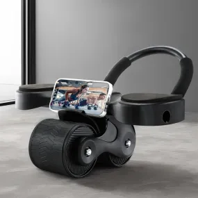 Automatic Rebound Ab Roller with Phone Holder - Everfit