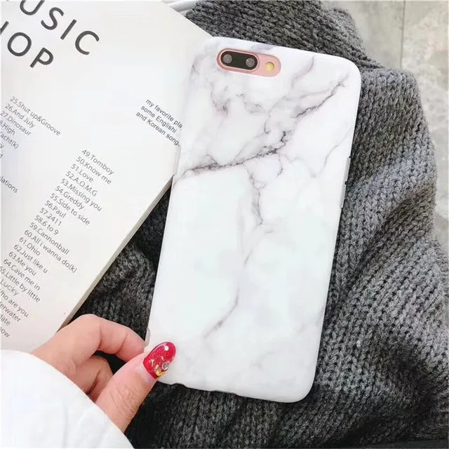 Beyour Marble Flexible Stand Holder Case For iPhone XS XS Max X 8 7 6S Plus For Huawei P20 For Samsung S10 Soft IMD Phone Cover