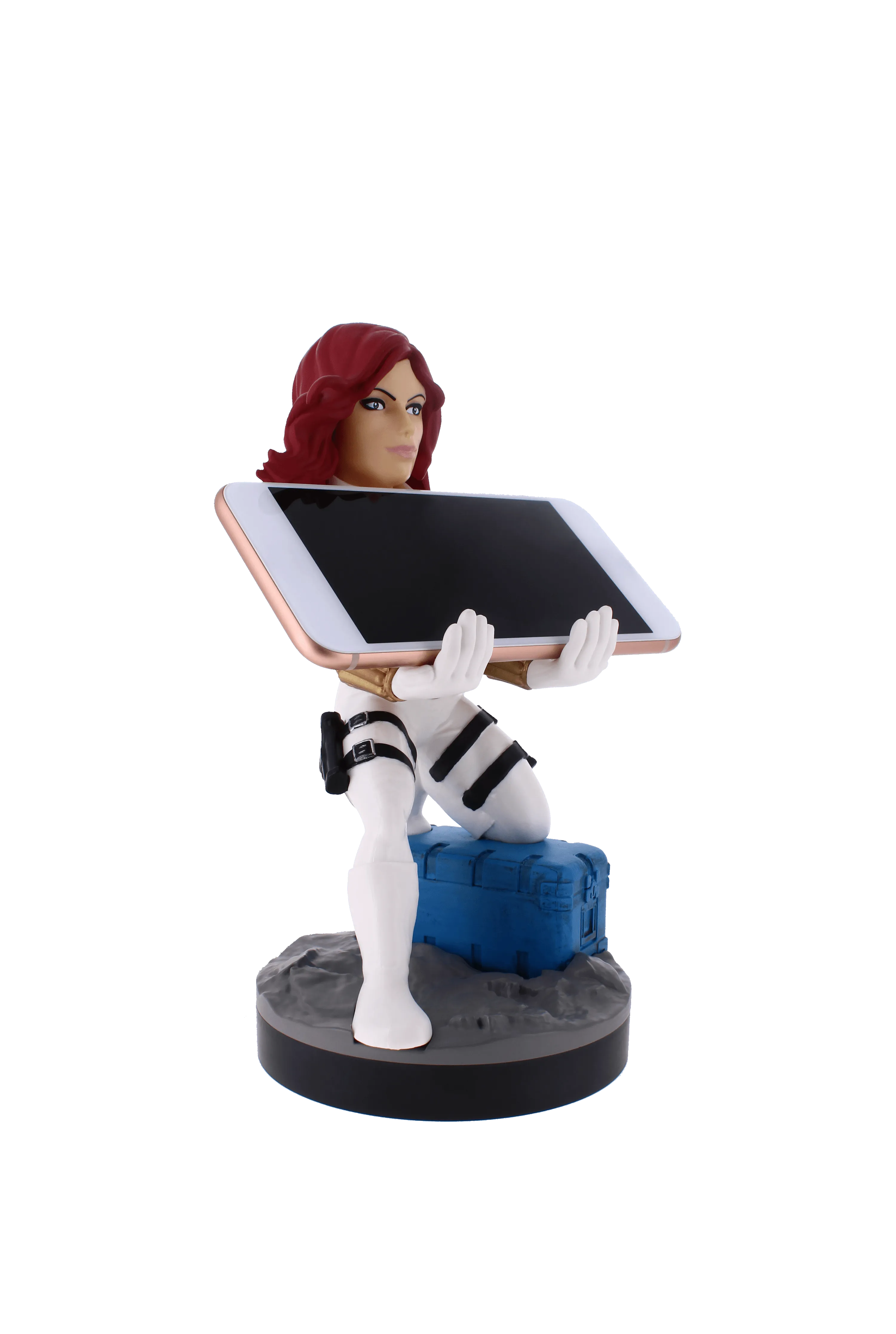 Cable Guys - Marvel - Black Widow (White Suit) - Phone & Controller Holder