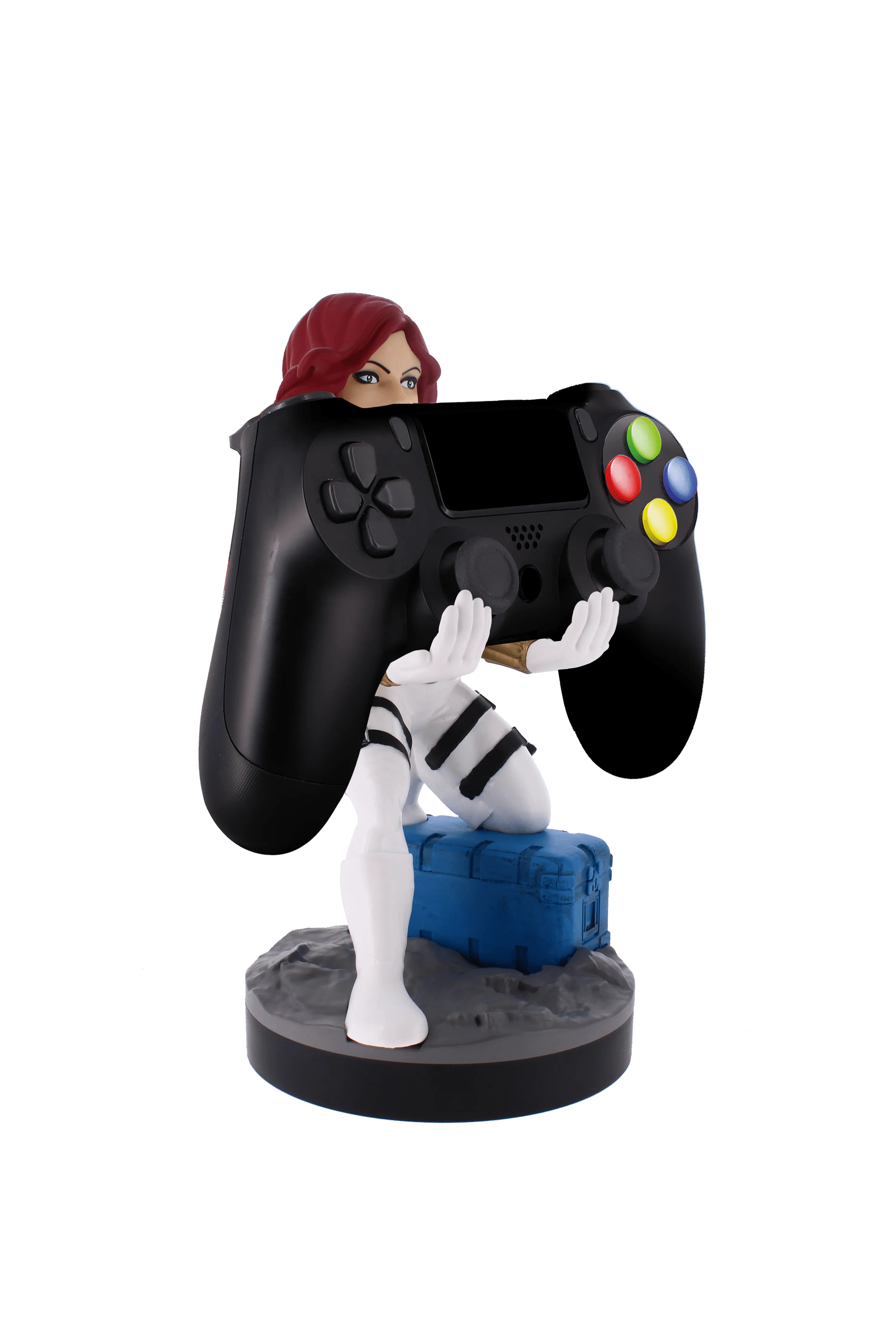 Cable Guys - Marvel - Black Widow (White Suit) - Phone & Controller Holder