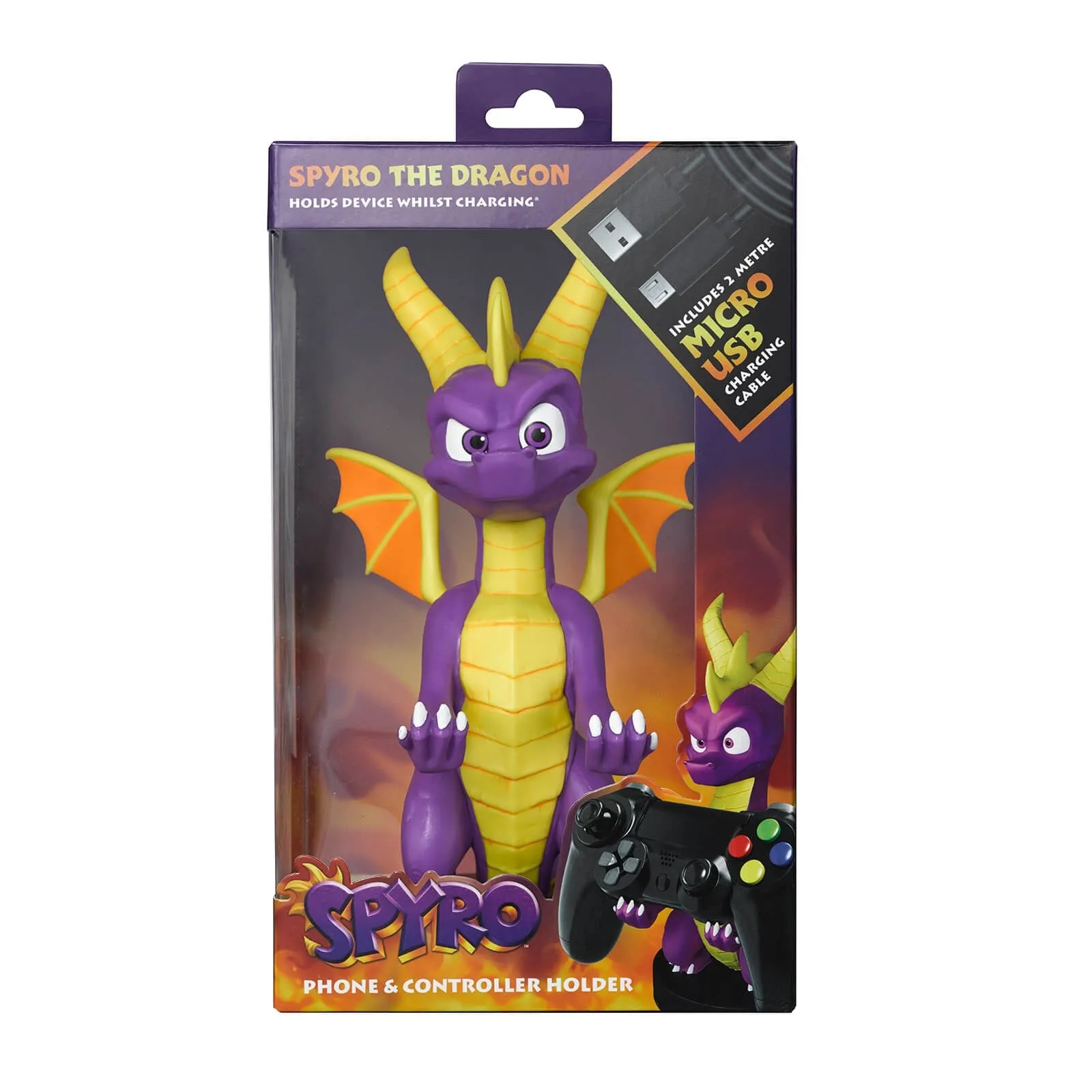 Cable Guys Spyro the Dragon Cable Guy - 8 inch version