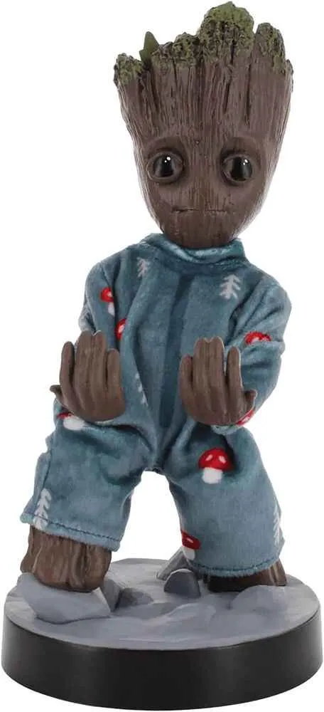 Cable Guys - The Guardians of The Galaxy Toddler Groot in Pyjamas (Cloth) Mobile Phone and Controller Holder