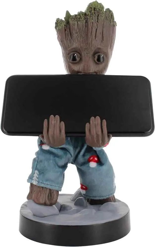 Cable Guys - The Guardians of The Galaxy Toddler Groot in Pyjamas (Cloth) Mobile Phone and Controller Holder