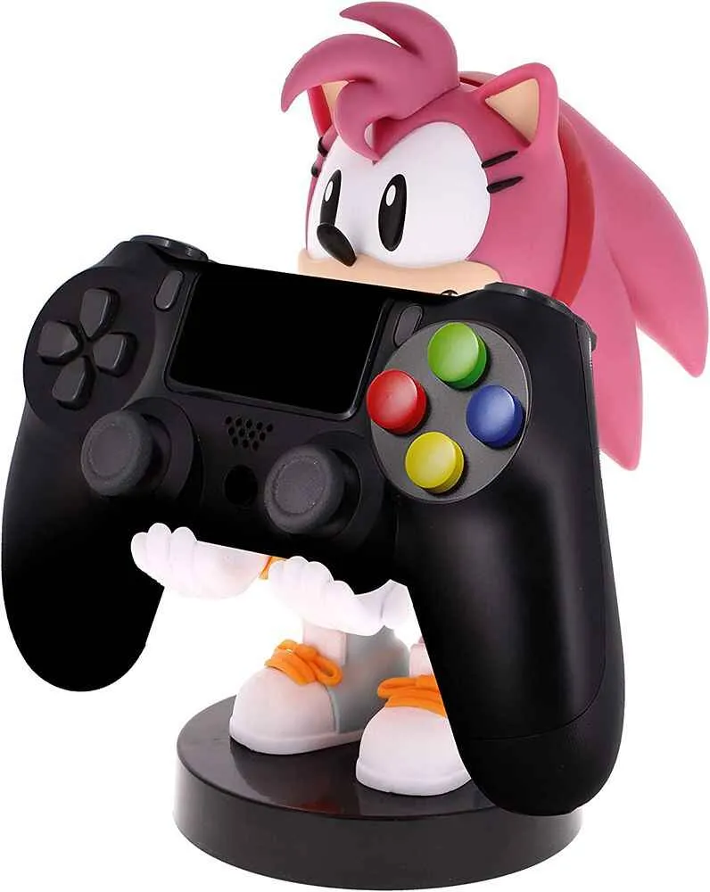 Cable Guys - Video Game Sonic Amy Rose Mobile Phone and Controller Holder/Charger