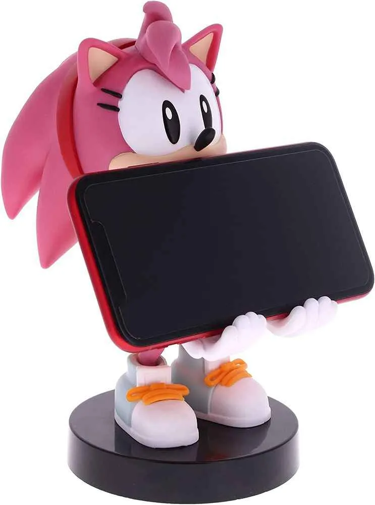 Cable Guys - Video Game Sonic Amy Rose Mobile Phone and Controller Holder/Charger