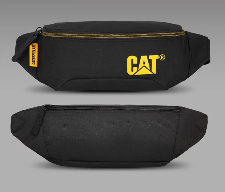 CAT Caterpillar waist bag, chest bag, mobile phone crossbody bag, sports and leisure shoulder bag, fashionable brand for men 83615 women