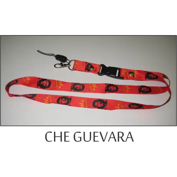 Che Guevara Flags Lanyard