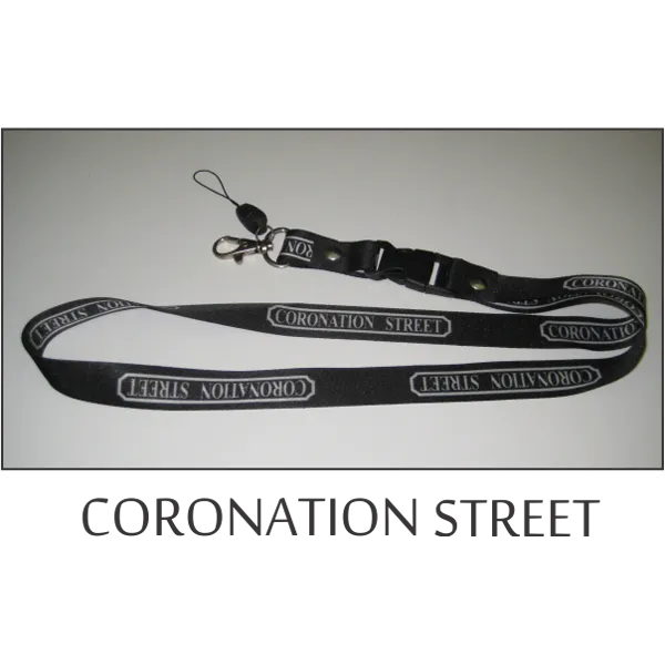 Coronation Flags Lanyard