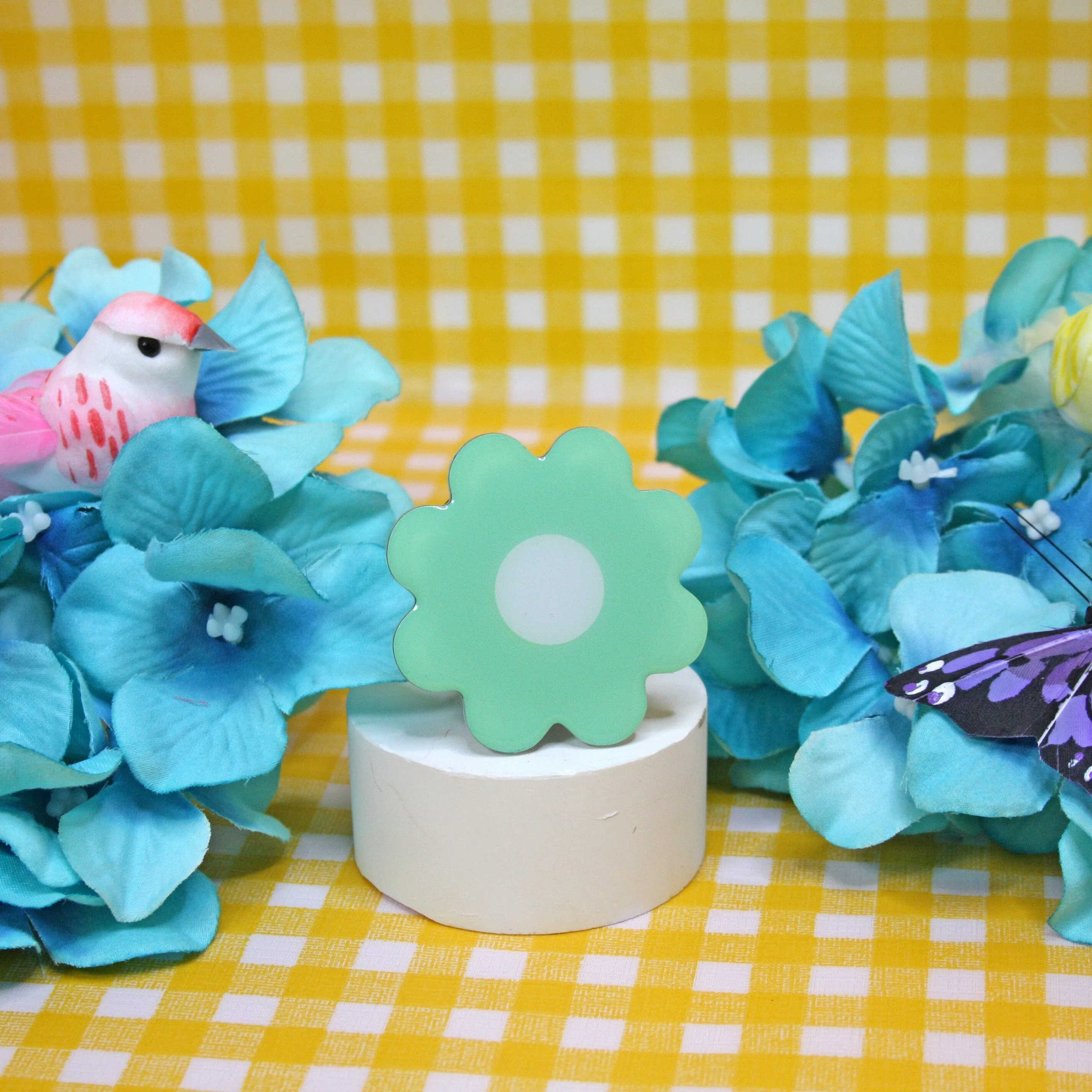 Daisy Phone Grip - Mint