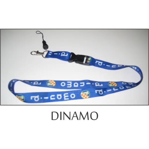 Dinamo Flags Lanyard