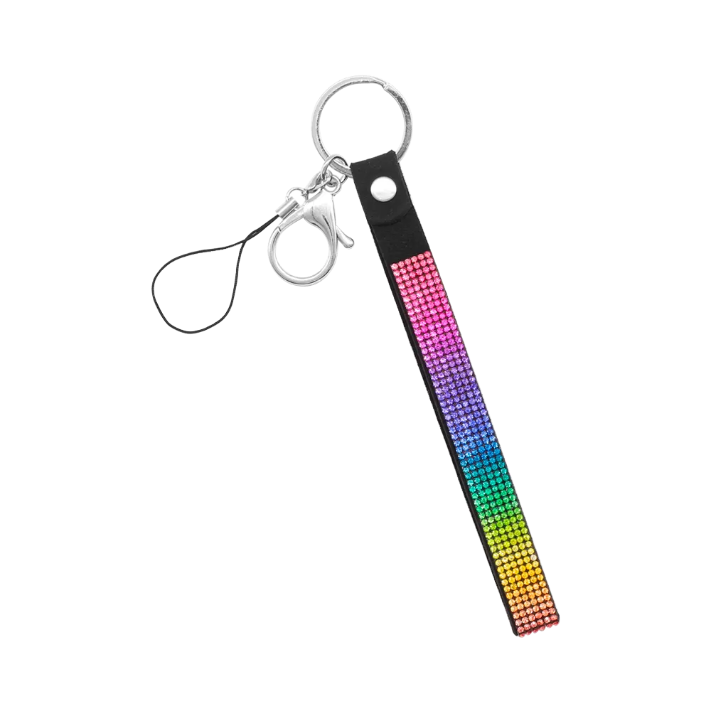 Doormoon Diamond Phone Lanyard 28cm - Rainbow