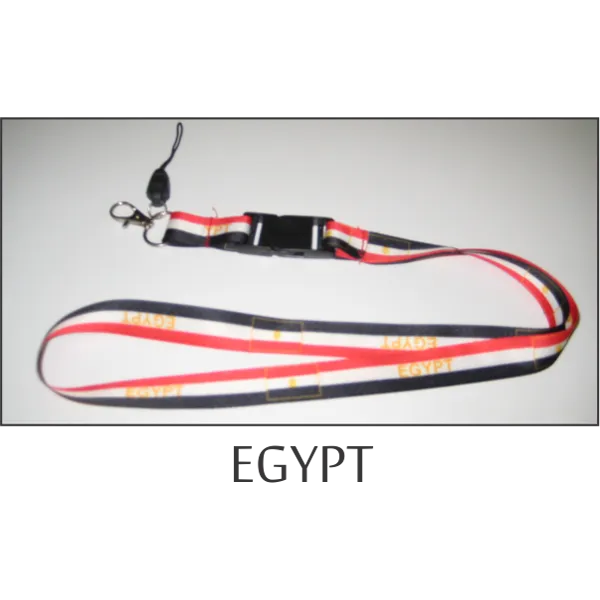 Egypt Flags Lanyard