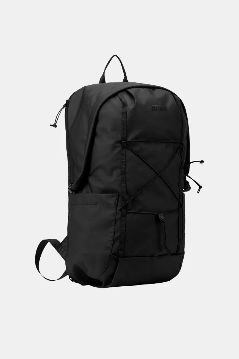 Elliker Kiln Hooded Zip Top Backpack 22L (Black)