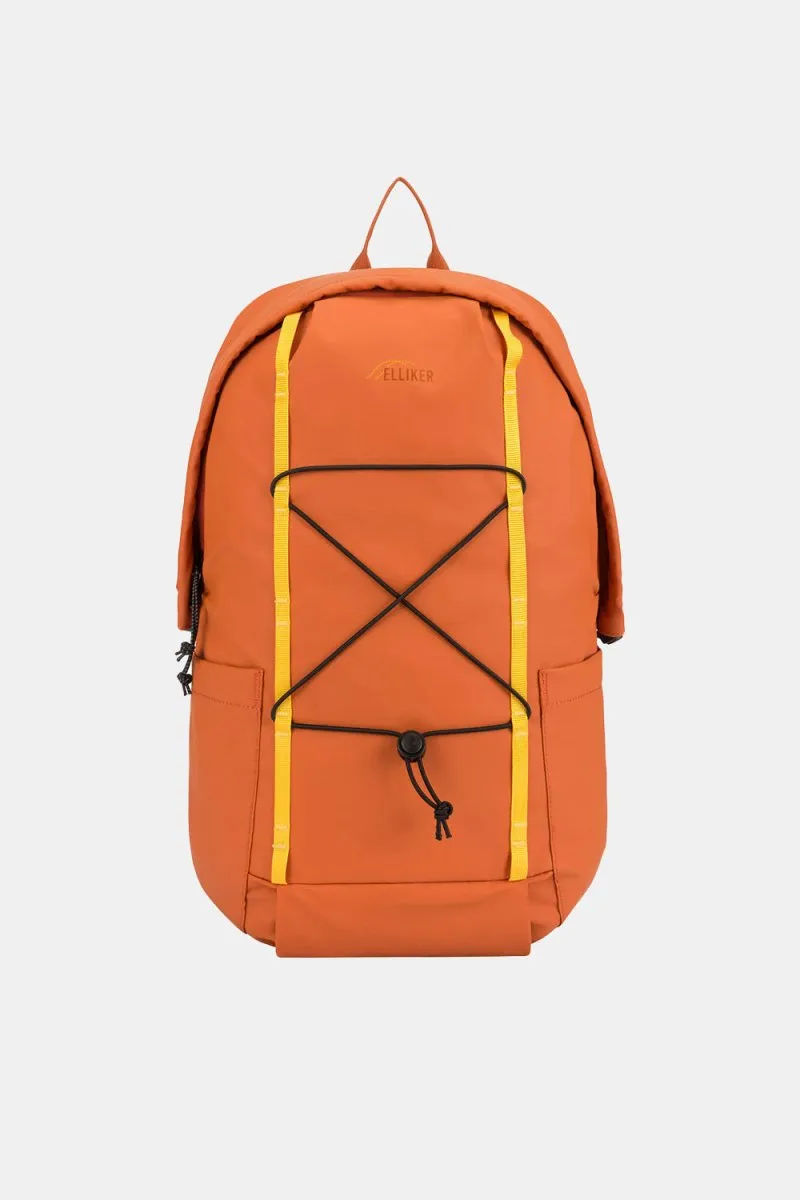 Elliker Kiln Hooded Zip Top Backpack 22L (Orange)