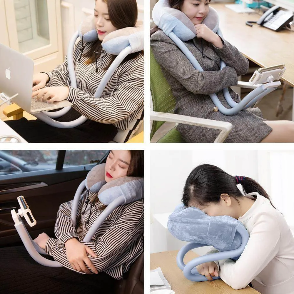 Flexible Phone Holder Neck Pillow