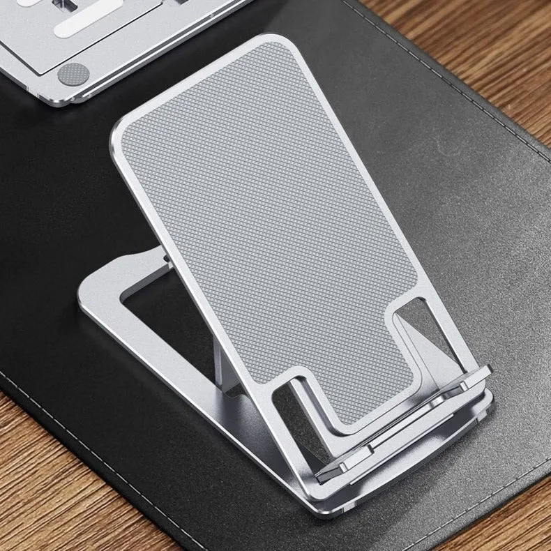 Foldable Adjustable Metal Phone Holder Stand