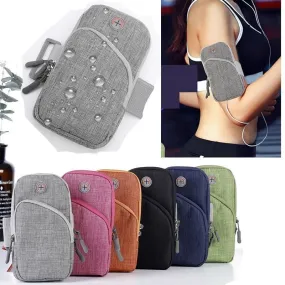 For 6.5 inch Mobile Phone Arm Band Hand Holder Case Gym Outdoor Sport Running Pouch Armband Bag For iphone max 7 plus 8 xiaomi