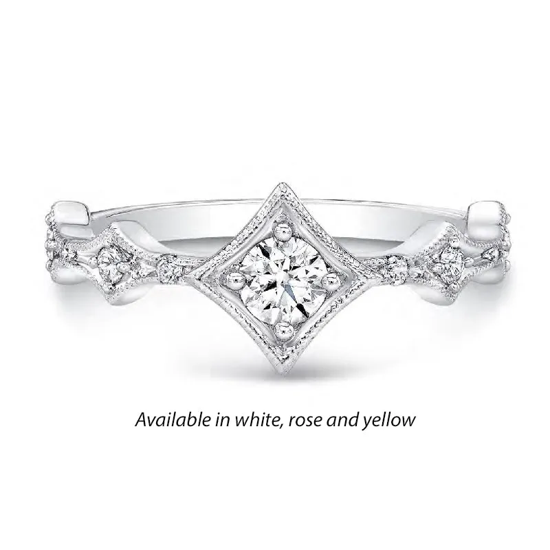 Forevermark Tribute™ On Point Diamond Stack Band