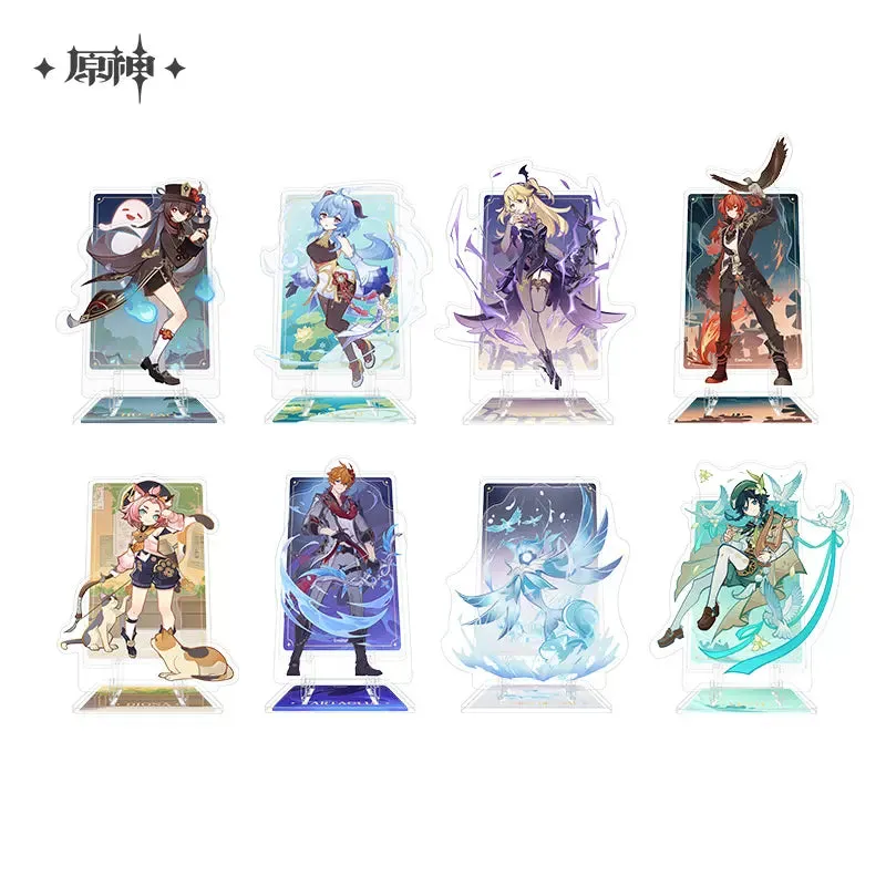 Genshin Impact Genius Invokation TCG Tournament Acrylic Mobile Phone Holder