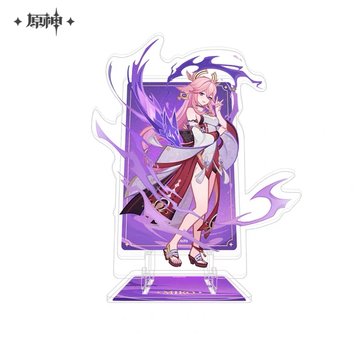 Genshin Impact Genius Invokation TCG Tournament Acrylic Mobile Phone Holder