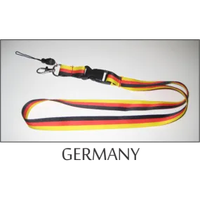 Germany Flags Lanyard