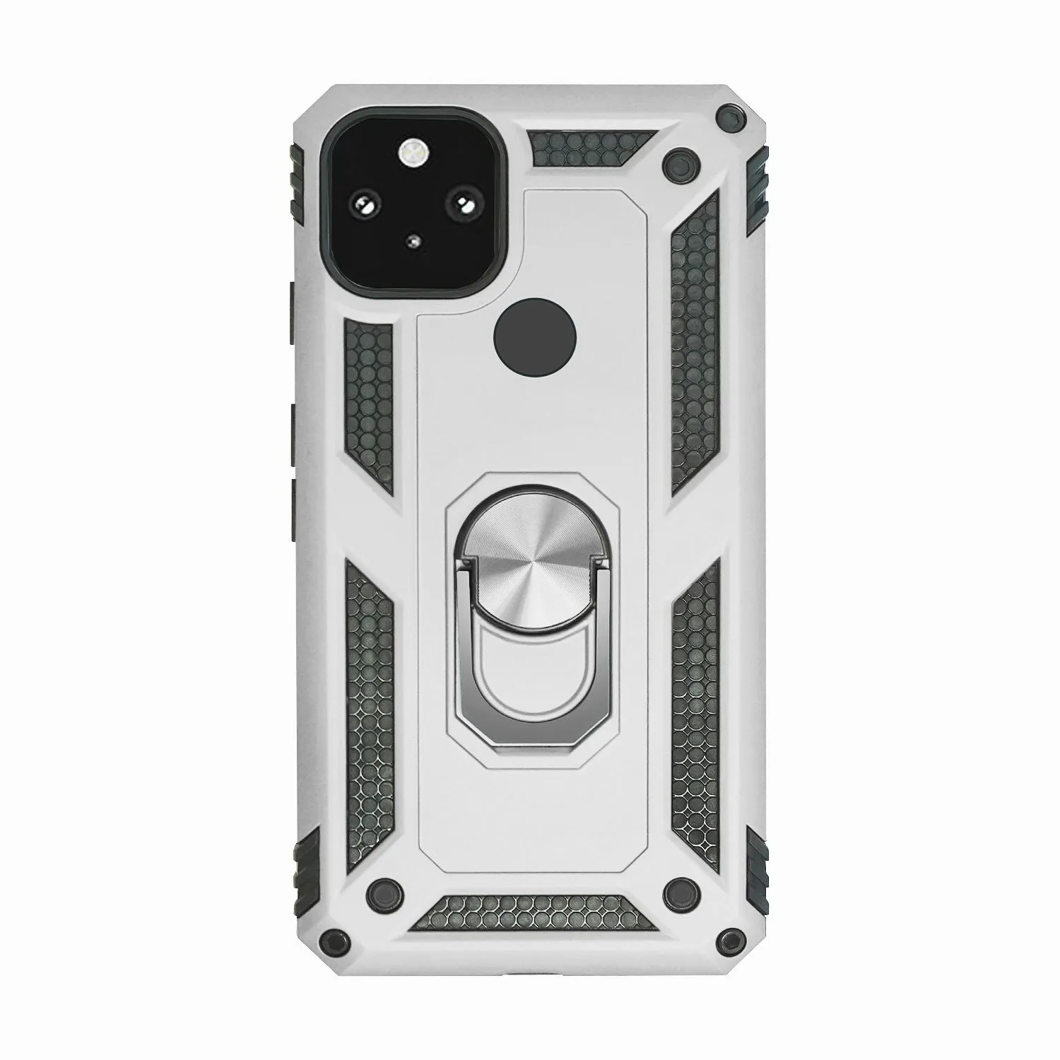 Google Pixel 5 Case - Heavy-Duty, Ring Holder