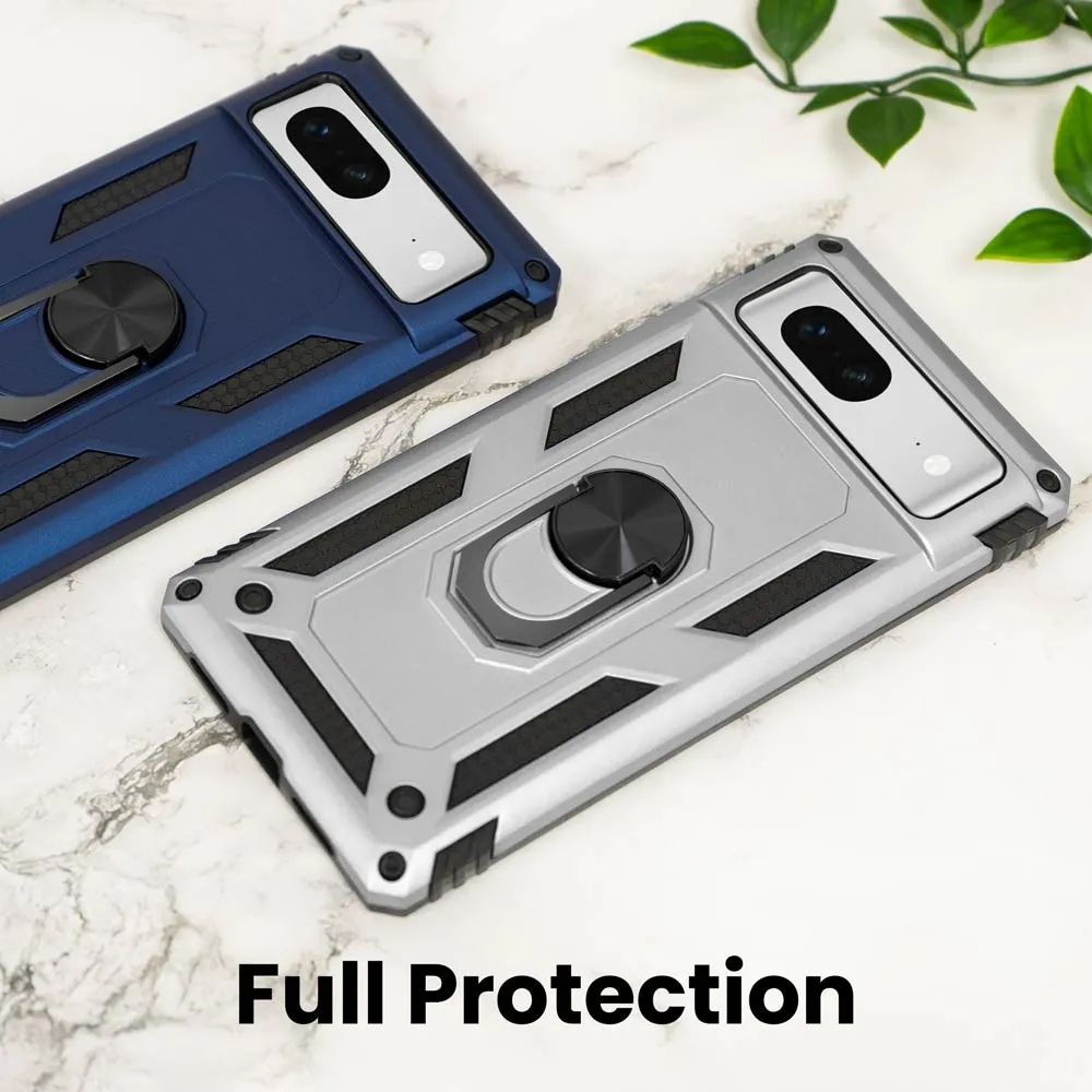 Google Pixel 7 Case, Heavy-Duty with Ring Holder