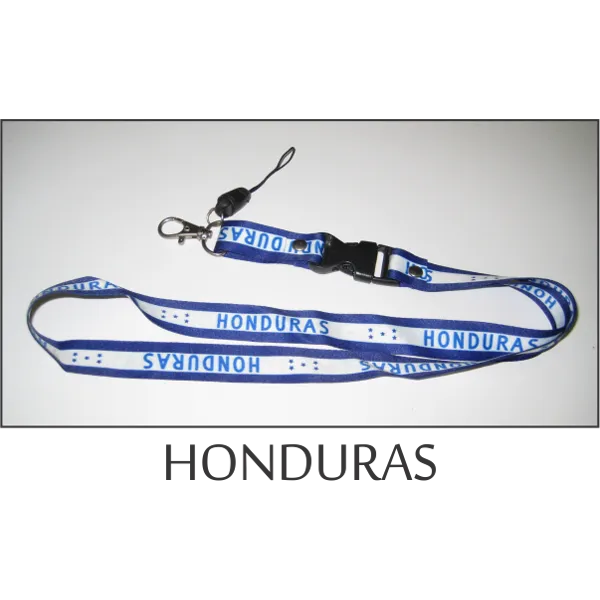 Honduras Flags Lanyard