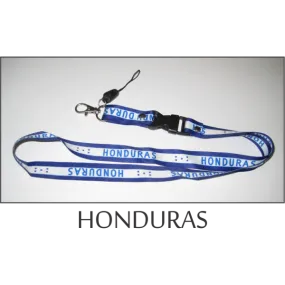 Honduras Flags Lanyard