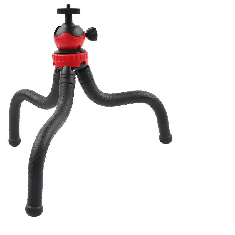 Hridz 360 Degree Flexible Octopus Portable Tripod Heavy Duty Stand with Ball Head for GoPro DSLR Camera