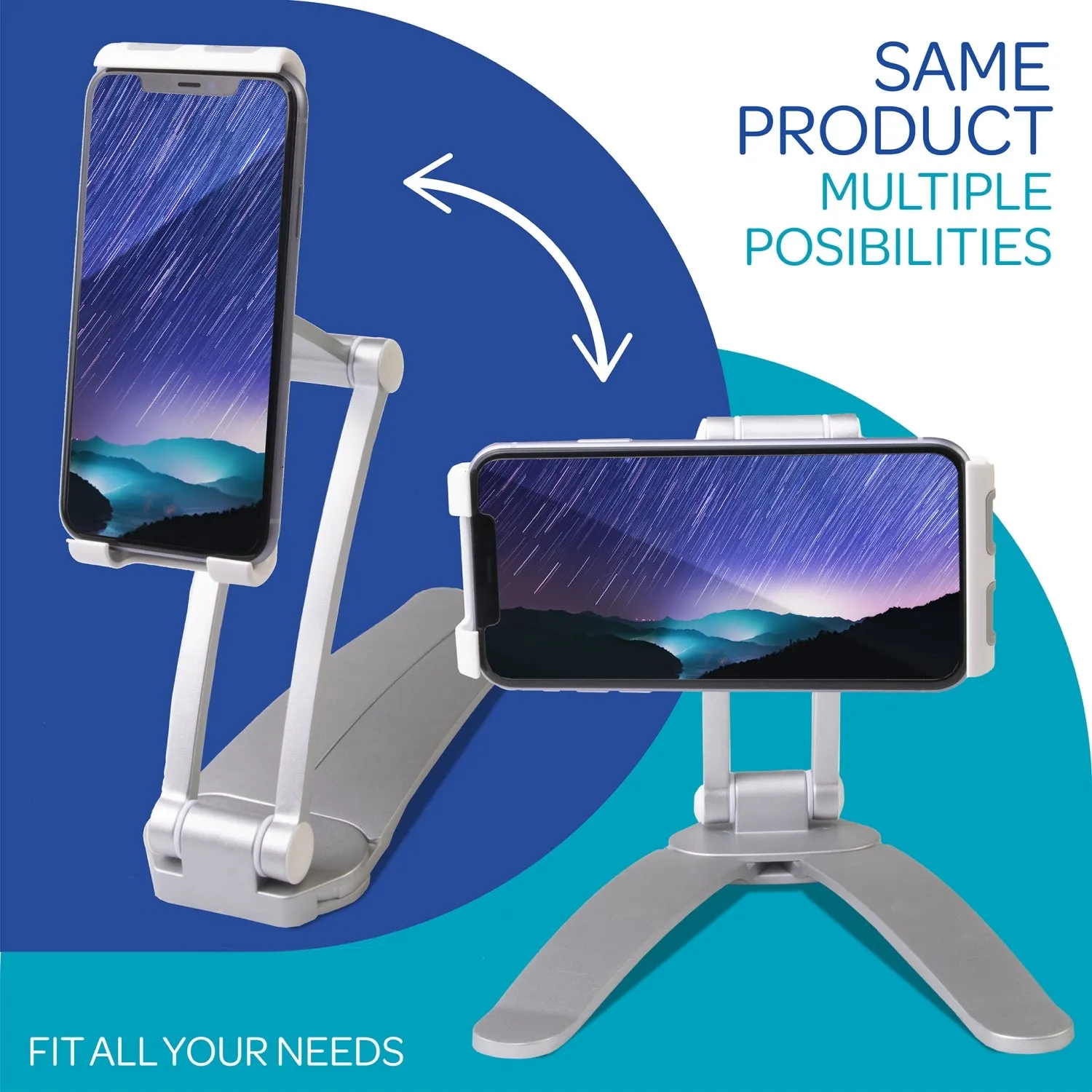 iHip 2 in 1 Wall Hanging Mount Phones or Tablet Stand