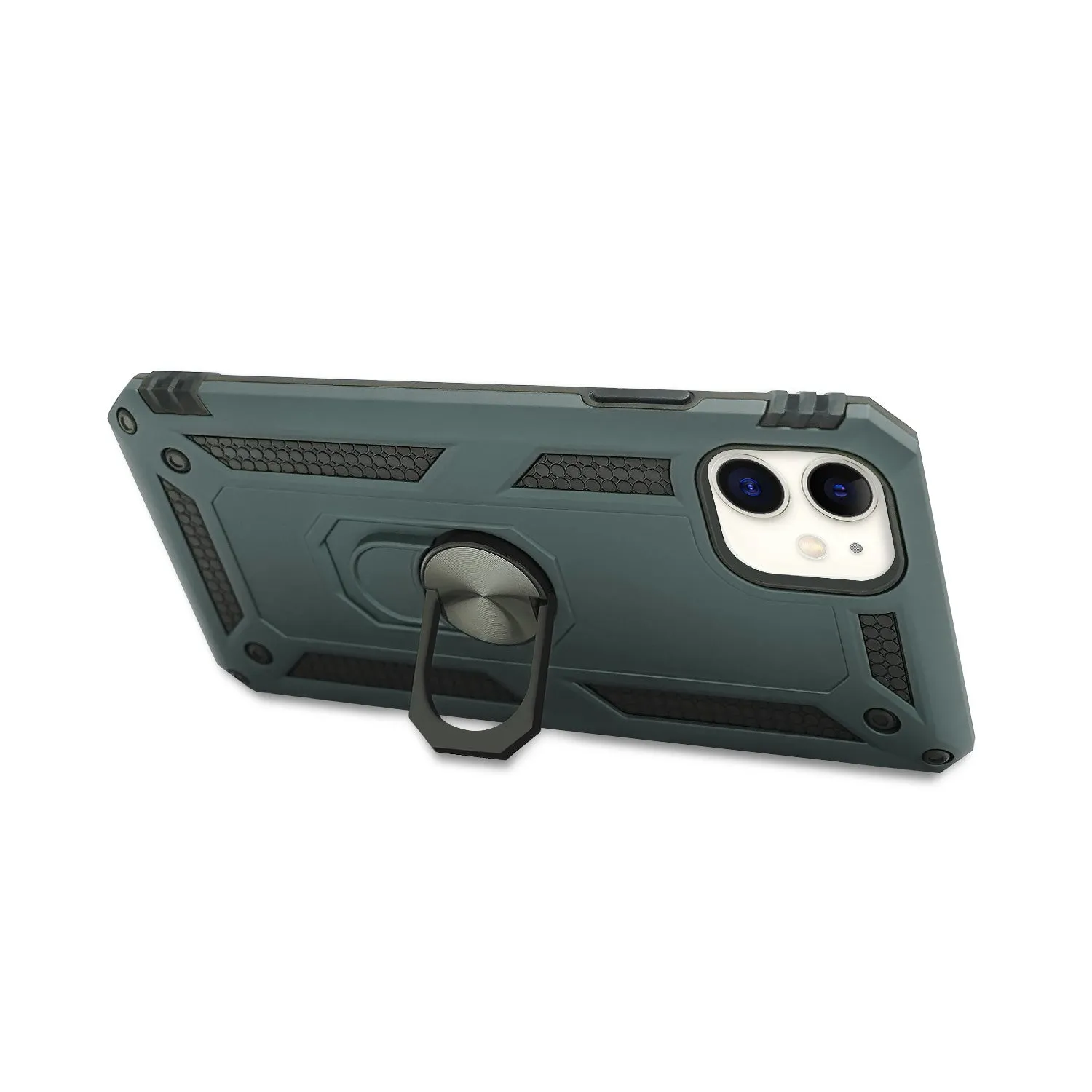 iPhone 12 Mini Case - Heavy-Duty, Ring Holder