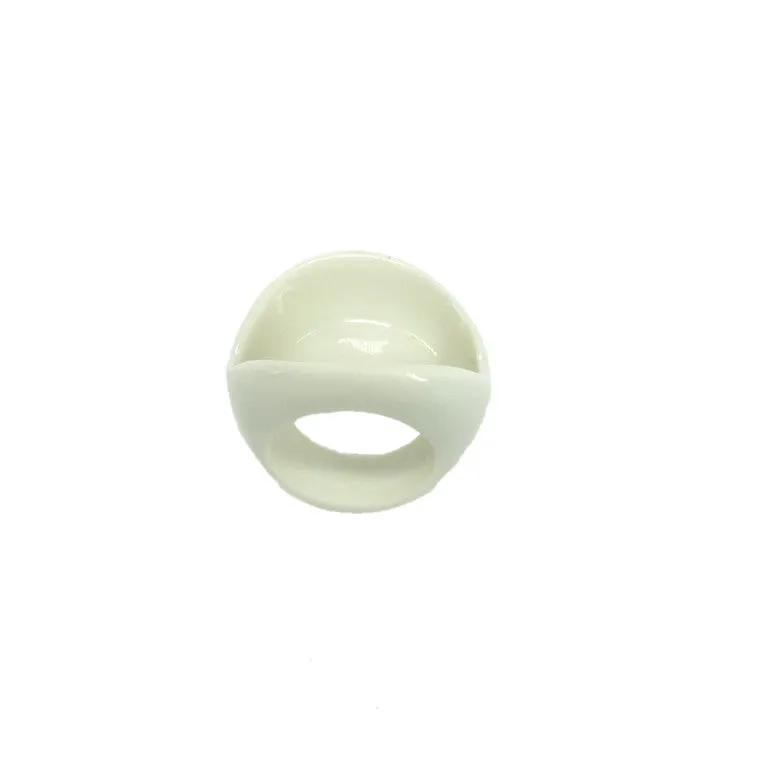 Juliane Blank- White Porcelain Ring