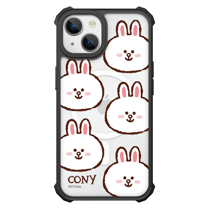 Line Friends MagSafe Shockproof Anti-Scratch Air Hard Case Cover