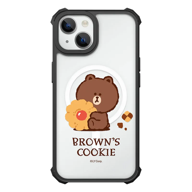 Line Friends MagSafe Shockproof Anti-Scratch Air Hard Case Cover