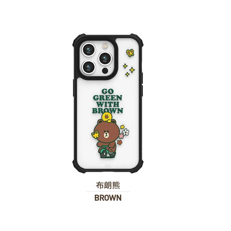 Line Friends Shockproof Anti-Scratch Air Hard Case Cover