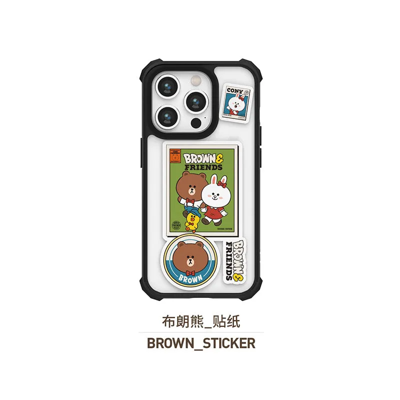 Line Friends Shockproof Anti-Scratch Air Hard Case Cover