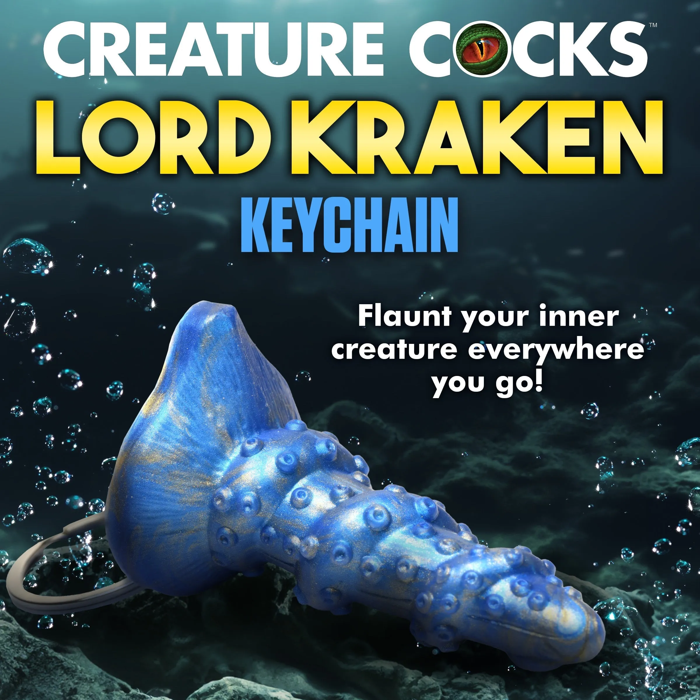 Lord Kraken Mini Dildo Key Chain