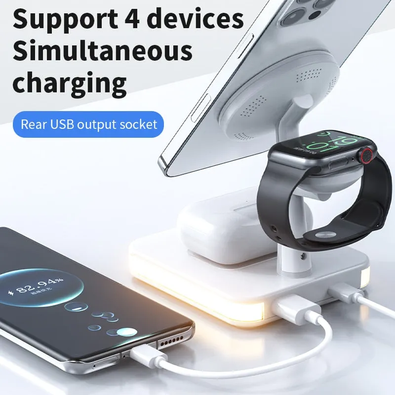 Magnetic Wireless Charger Dock Lamp