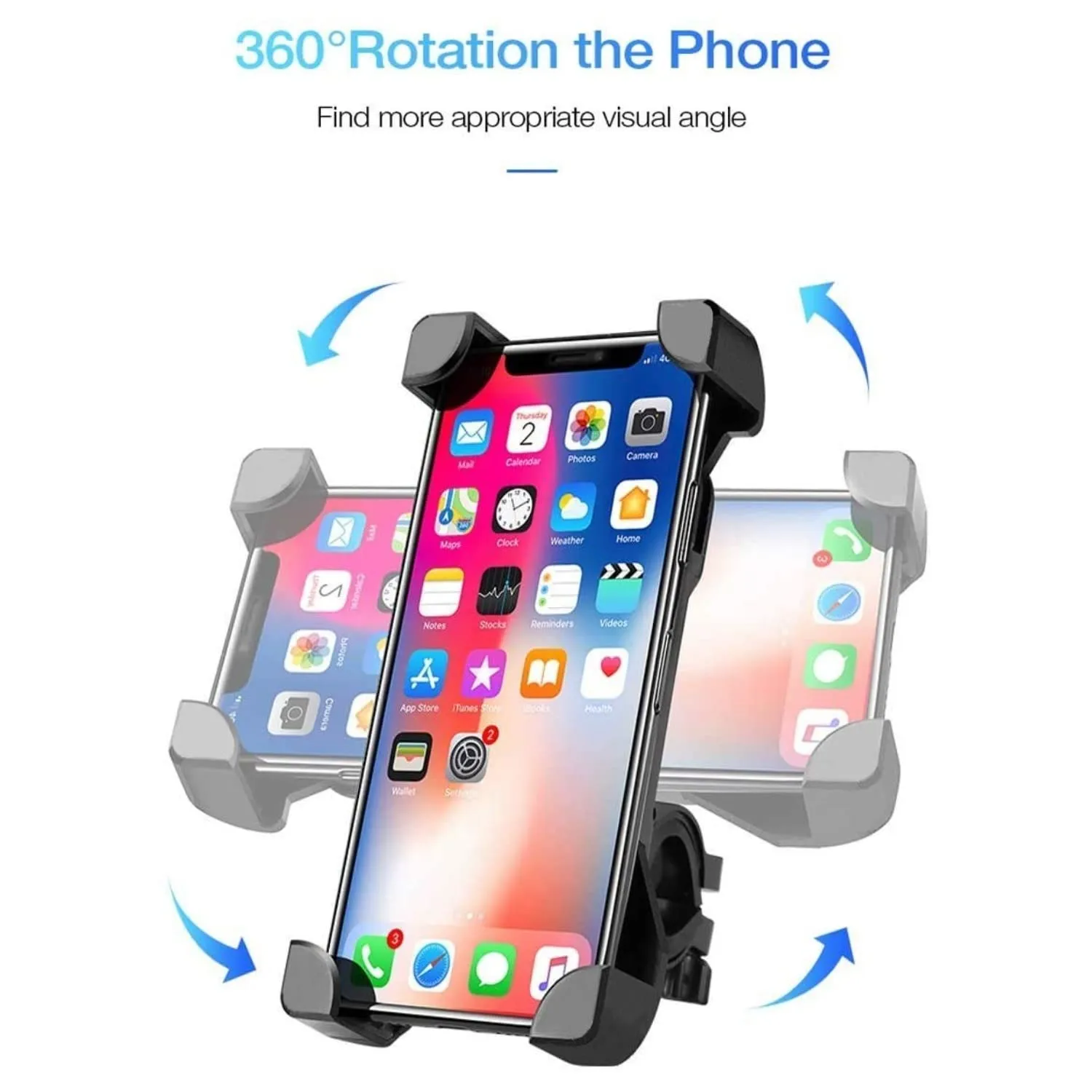 Mobile Phone Holder for Bike, GPS Tracking Mobile Bike Stand