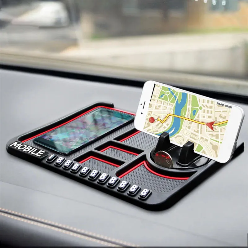 Multifunctional Car Anti-Slip Mat Auto Phone Holder