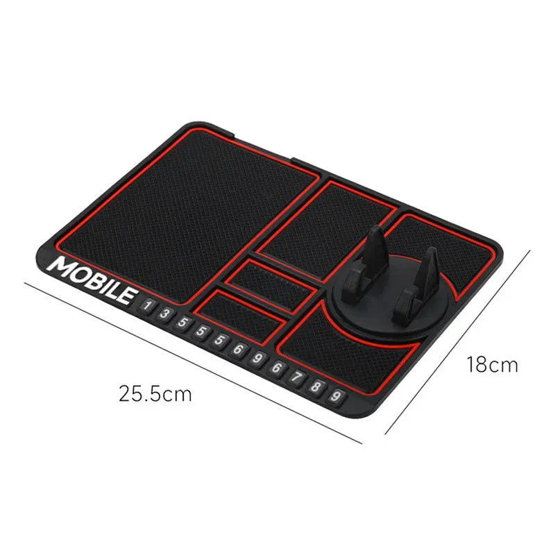 Multifunctional Car Anti-Slip Mat Auto Phone Holder