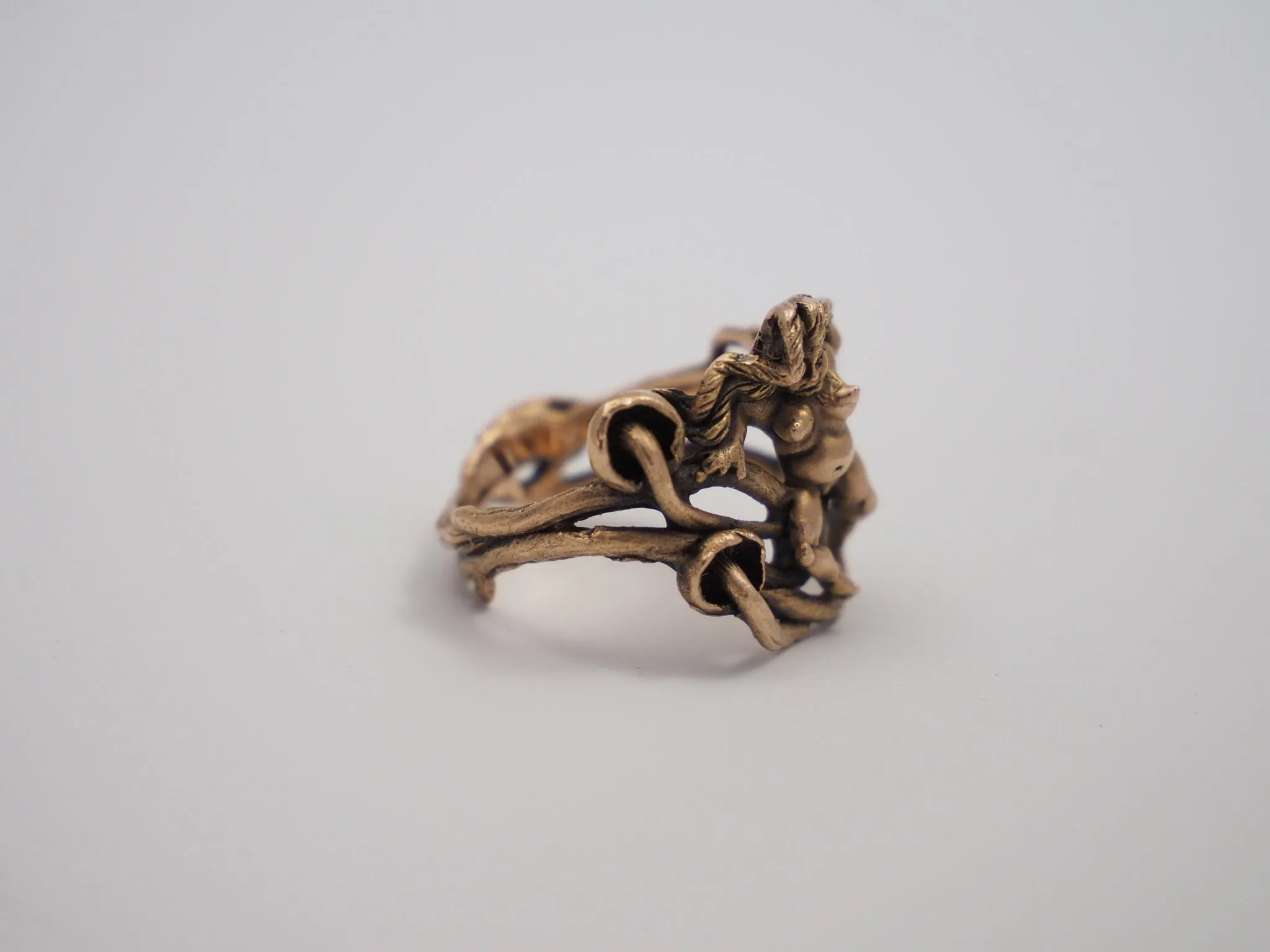 Mushroom nudie ring