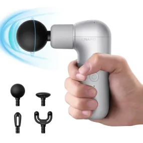 NAIPO Mini Massage Gun Deep Tissue Back Massager USB Charging Gift Idea for Women&Men