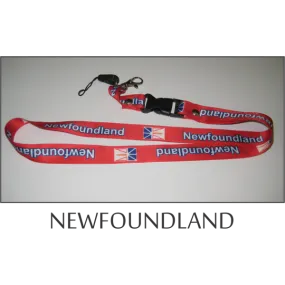 Newfoundland Flags Lanyard